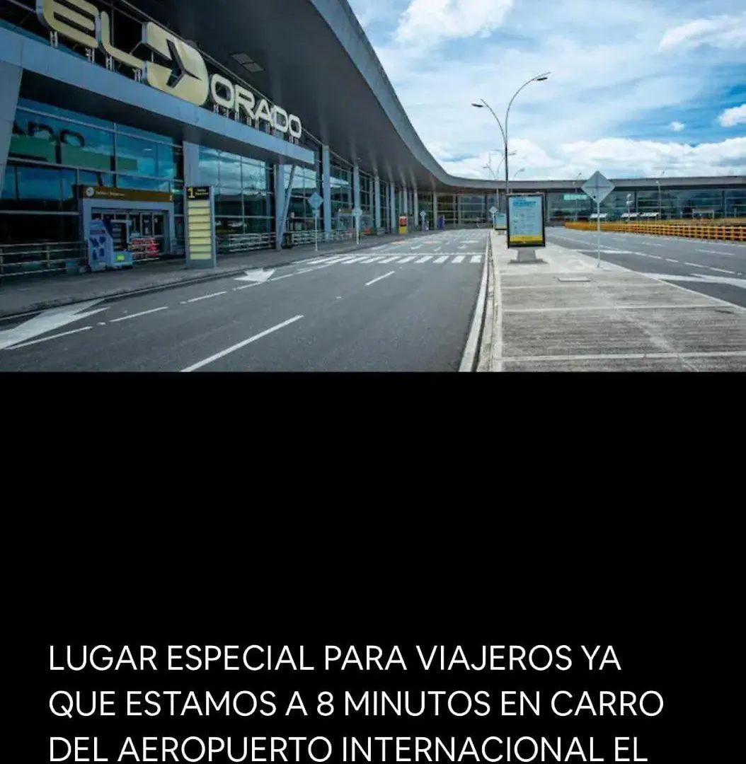 Apartmán Hermoso Apartamento Cerca Al Aeropuerto 202 Bogotá